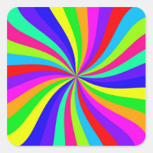 Bunter Opart Strudel Sticker