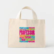 Bunter Professor Einkaufstasche