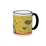 Bunter Vogel-Becher Kaffee Tassen