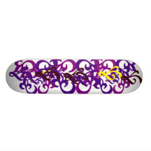 Buntes Muster Individuelles Skateboard
