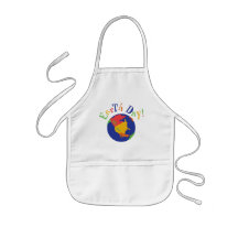 Buntes Tag der Erde-Geschenk Schürze