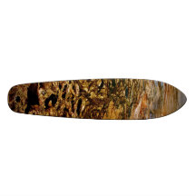 BUNTES VULKANISCHES LABYRINTH SKATEBOARD BRETT