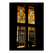 Buntglas 300 grußkarten