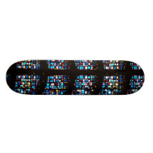 Buntglas-Skateboard Skateboardbretter