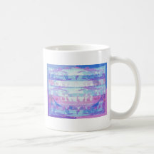 Buntglas-Wellen: Navins Unterzeichnungs-Art Kaffeetasse