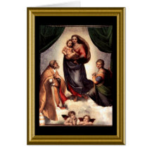 Buon natale - Hagel Mary auf italienisch Karten