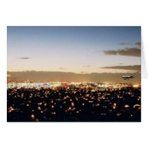 Burbank Nightscape Karten