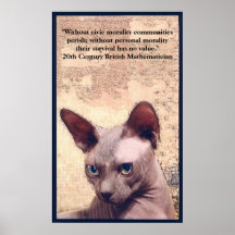 "Bürgerliches Sittlichkeitsgefühl " Poster