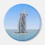 Burj Al-arabisches Hotel Dubai: Modell 3D: Kühlschrankmagnet