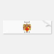 BURKE-FAMILIENWAPPEN - BURKE-WAPPEN AUTOAUFKLEBER