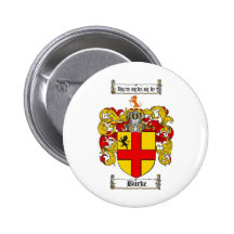 BURKE-FAMILIENWAPPEN - BURKE-WAPPEN ANSTECKNADELBUTTON