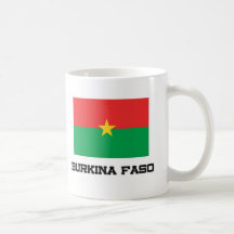 Burkina Faso Flagge Tasse