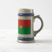 Burkina Flagge Kaffeetassen