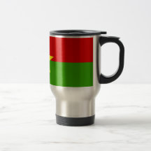 Burkina Flagge Tee Haferl