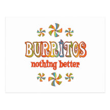 Burritos nichts besser postkarte