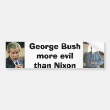Busch/Nixon Auto Sticker