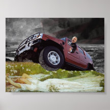 Bush und die Umwelt Plakatdrucke
