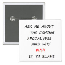 Bushs Apokalypse Button