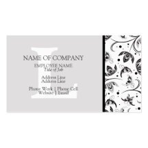 BusinessCards mit Monogramm-Visitenkarten