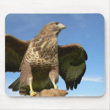 Bussard-Ausblick Mauspads