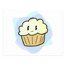 Buttercream kleiner Kuchen Postkarten