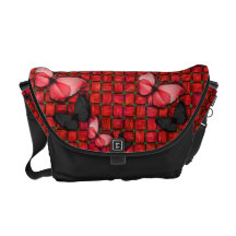 Butterfies Rickshaw-Bote-Tasche Kuriertasche