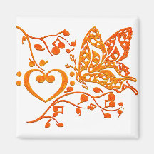 Butterfly_Notes Magnete