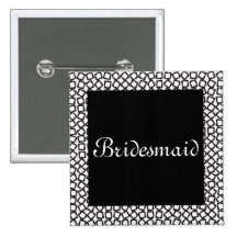 BW-Brautjungfer Anstecknadelbuttons