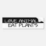 BW_love_animals Autoaufkleber