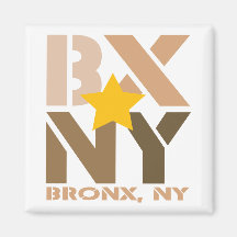 BX Bronx Brown Magnet Magnete