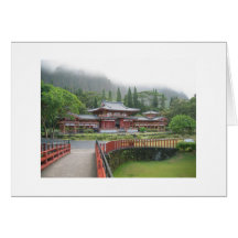 Byodo-Im Tempel Notecard Karten