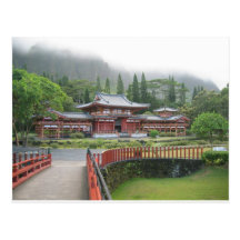 Byodo-In der Tempel-Postkarte