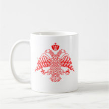 Byzantinisches Kreuz u. Eagle Tee Tassen
