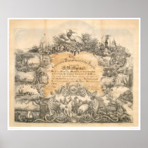 CA Landwirtschaftliches Gesellschafts-Zertifikat ( Plakat