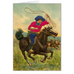 Caballero Grußkarte
