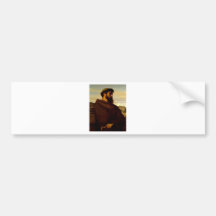 Cabanel Alexandre der römische Mönch Auto Sticker