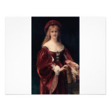 Cabanel Alexandre Patricienne De Venise 1881 Personalisierte Einladungskarten