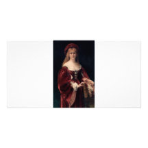 Cabanel Alexandre Patricienne De Venise 1881 Photo Karten Vorlage