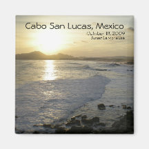 Cabo San Lucas Ansicht vom Sonnenuntergang DA Mona Magnete