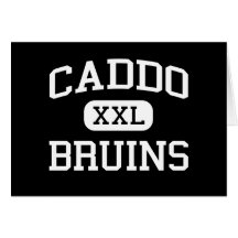 Caddo - Bruins - Highschool - Caddo Oklahoma Grußkarten