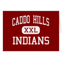 Caddo Hügel - amerikanischer Ureinwohner - hoch -  Karten
