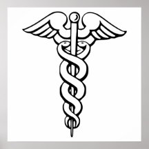 Caduceus Plakat