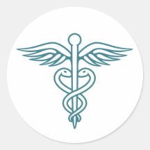 Caduceus Sticker