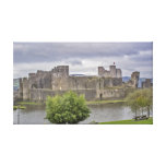 Caerphilly Schloss Leinwanddrucke