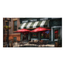 Café - Albanien, NY - Kneipe Mc Gearys Foto Karten