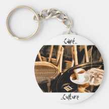 Café Kultur Schlüsselanhänger