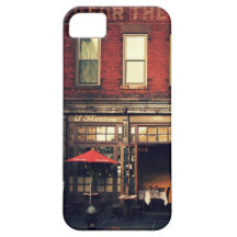 Café - New York City iPhone 5 Etuis