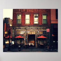 Café - New York City Posterdruck