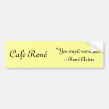 Café René Autosticker
