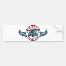 Café-Rennläufer Autosticker